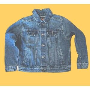 Denim Blue Jean Jacket Boys Girls Size Small 5/6 Children’s Place Casual School